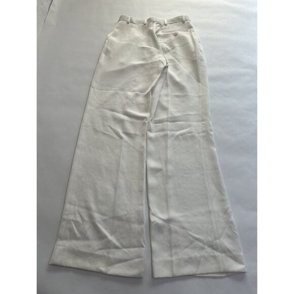 AYA MUSE Turin Trousers in White - Picture 4 of 7
